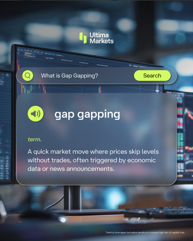 Ultima_Europe's tweet image. Gap Gapping = A sudden market jump

Like they just saw a spider. No trades, just pure panic or excitement from breaking news or events. Who knew the market could be so dramatic?
#UM #UltimaMarkets #TradingGlossary #GapGapping #MarketTips
