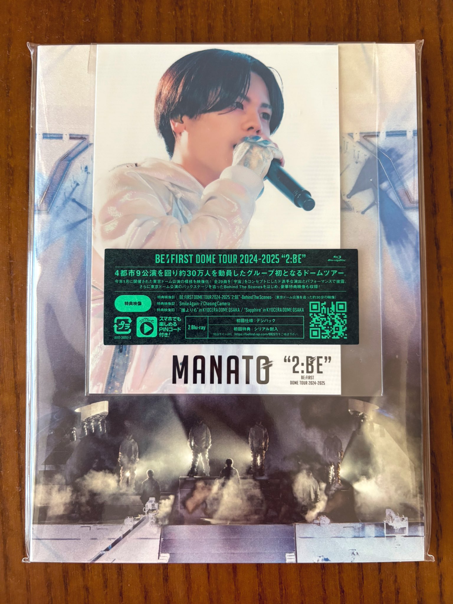 特典フォトカード　MANATO　BE:FIRST DOME TOUR　2:BE BE:FIRSTDOME TOUR 2:BE特典フォトカード マナト - メルカリ