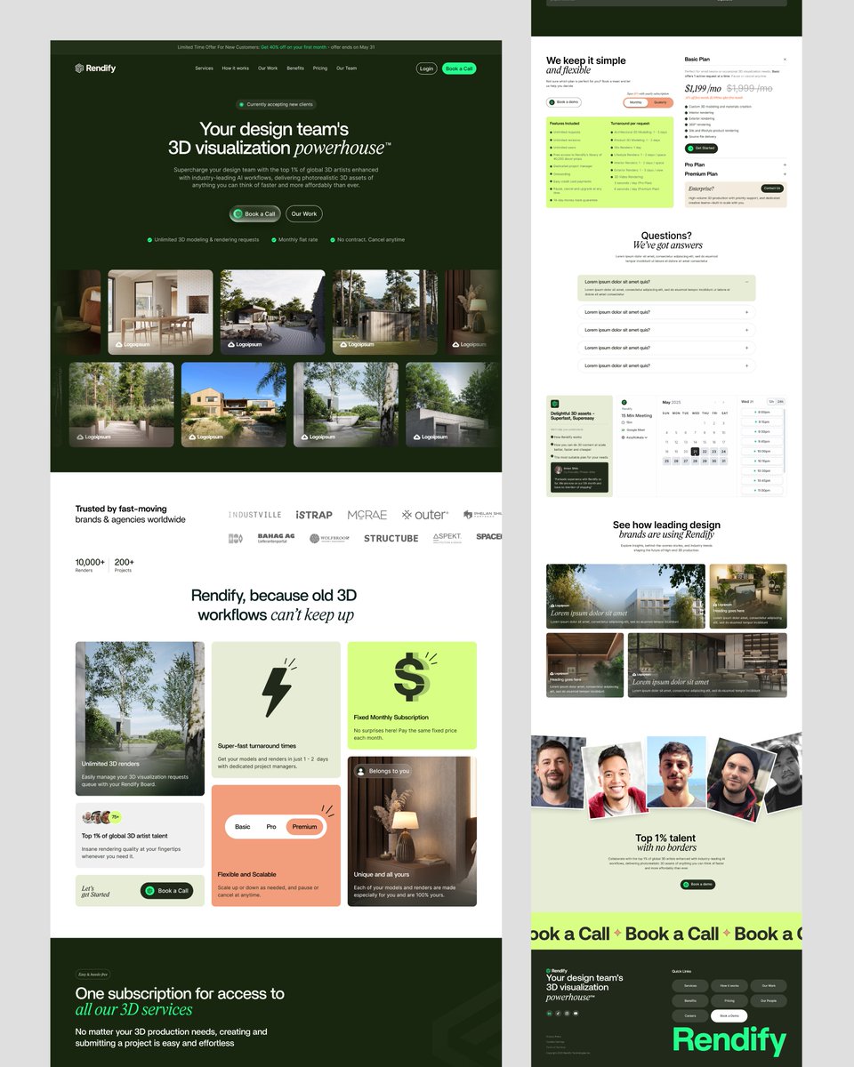 I design clean websites, hire me!