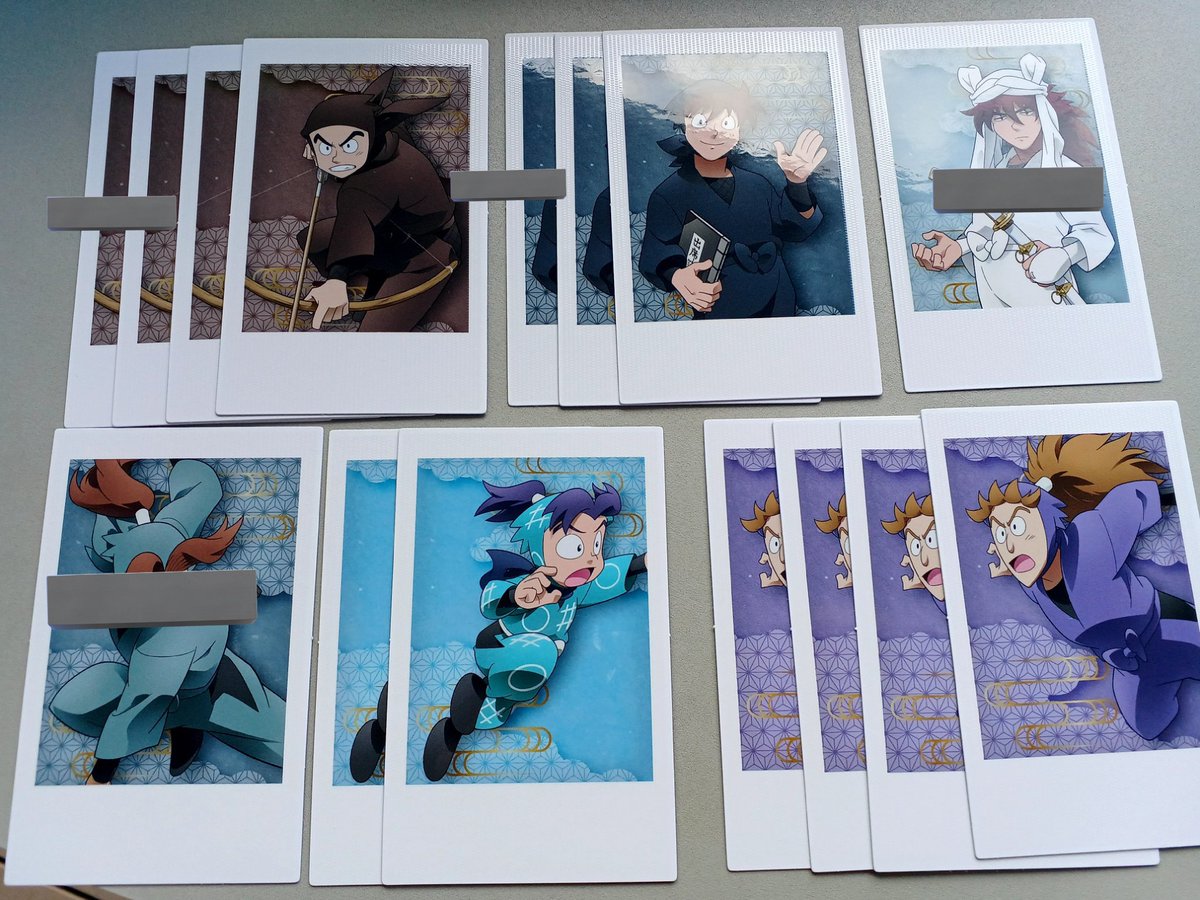 purplewater3201's tweet image. 【交換】忍たま 忍たま乱太郎 最強の軍師 体験展 忍務振り返りの段 体験展 TDC ポラショットコレクション ポラショット A

譲:諸泉 尊奈門2 土井 半助2 きり丸2 鉢屋 三郎  食満 留三郎3 七松 小平太2

求:尾浜

ただいま現地におります。お気軽にお声掛け下さい