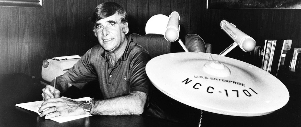 BigKidsTVPod's tweet image. Today we celebrate the life and creative genius that was Gene Roddenberry. A man born on 1921, who then served in WWII, flying B-17's and later became a police officer for the LAPD. He was a writer that also contributed to the well known #Dragnet show. He had tried to get