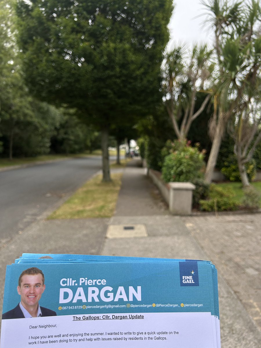 PierceDargan_'s tweet image. Out dropping local updates in the Gallops 📑 

#Local #Community #Gallops