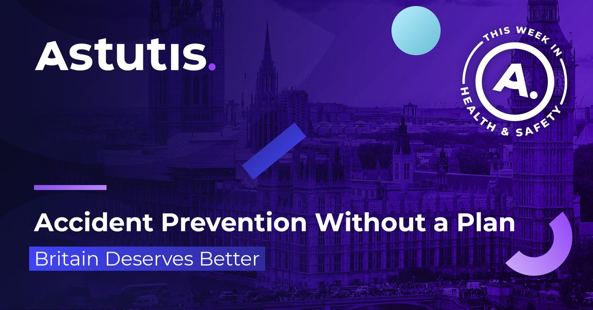 🚨 New Series: Your weekly expert take on the headlines with Astutis' #ThisWeekInHealthAndSafety

This week: Preventable accidents claim thousands of UK lives yearly. The Government rejects calls for dedicated prevention minister. Why does it matter? ow.ly/psx750WGIs6

#HSE