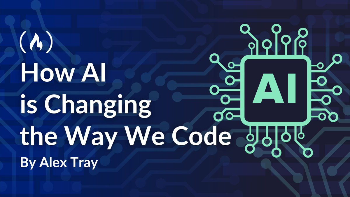 freeCodeCamp's tweet image. AI is changing the way developers code and build projects.
But this can be a good thing - especially if you treat the AI like a colleague you're pair programming with.
In this article, Alex discusses some of the ways AI can help you out, how to use it responsibly, and walks you…