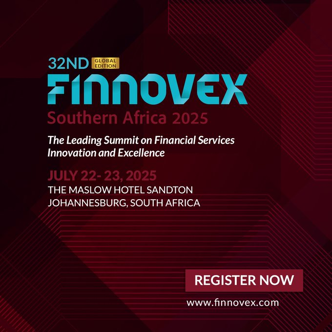 We are delighted to announce to be Media Partner for FINNOVEX Southern Africa 2025!

July 22 - 23, 2025

The Maslow Hotel Sandton, Johannesburg, South Africa

Join the event in Johannesburg to explore the future of finance!

Register now: sa.finnovex.com 

#Finnovexsa2025
