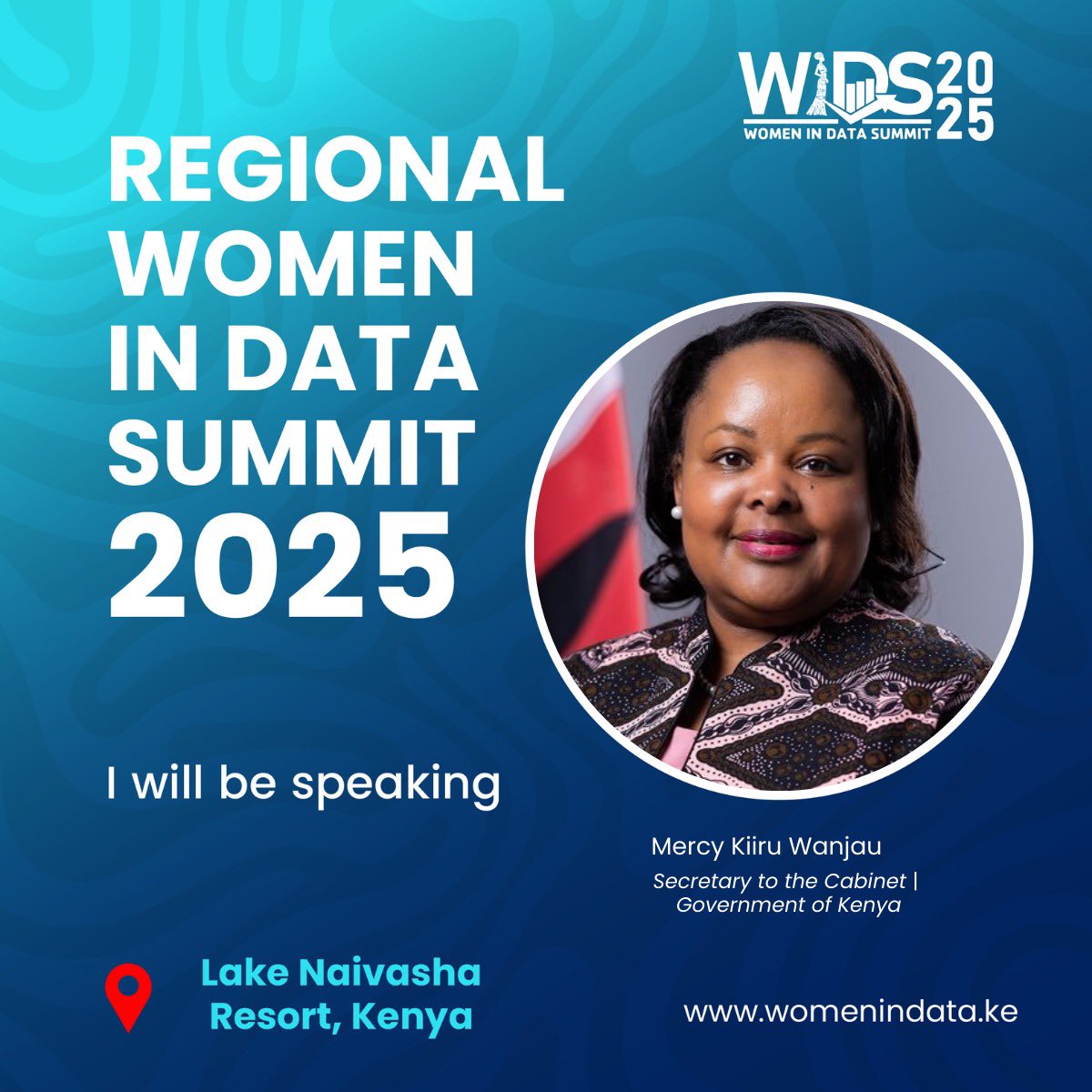 See you at the #WomenInDataSummit2025 happening in Naivasha! #WIDS2025