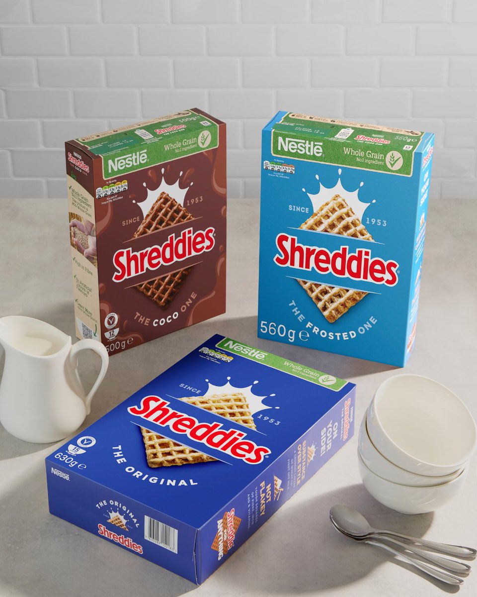 If you worked at Shreddies HQ… what flavour would you launch next? 👀

Go wild in the comments 👇 Let's see what you can come up with...

#Shreddies #ShreddieForAnything #Breakfast