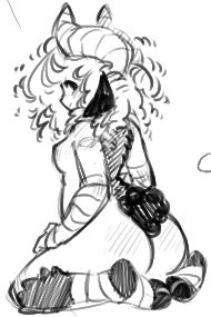 Old Doodle Of Horned Seg! :D