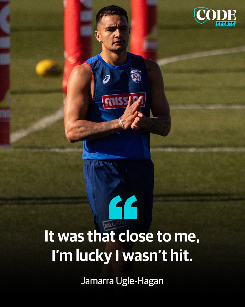 superfooty's tweet image. Jamarra Ugle-Hagan says he’s been left “traumatised” by a weekend nightclub shooting, revealing just how close he was to the incident.

✍️ @LaurenHeraldSun 

DETAILS 👉 bit.ly/4mVhTy1