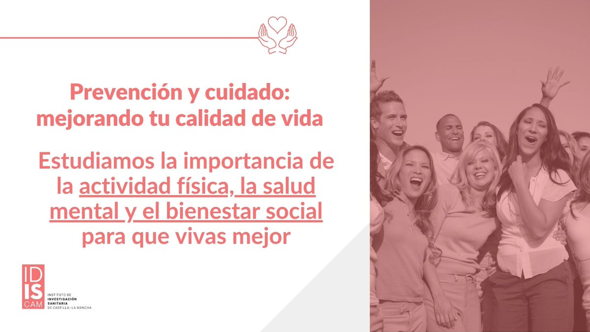 Desde el envejecimiento activo hasta la prevención de enfermedades, nuestros estudios buscan mejorar tu calidad de vida 

La investigación está abriendo puertas a una vida más saludable y activa para todos 💚 idiscam.es/investigacion/…