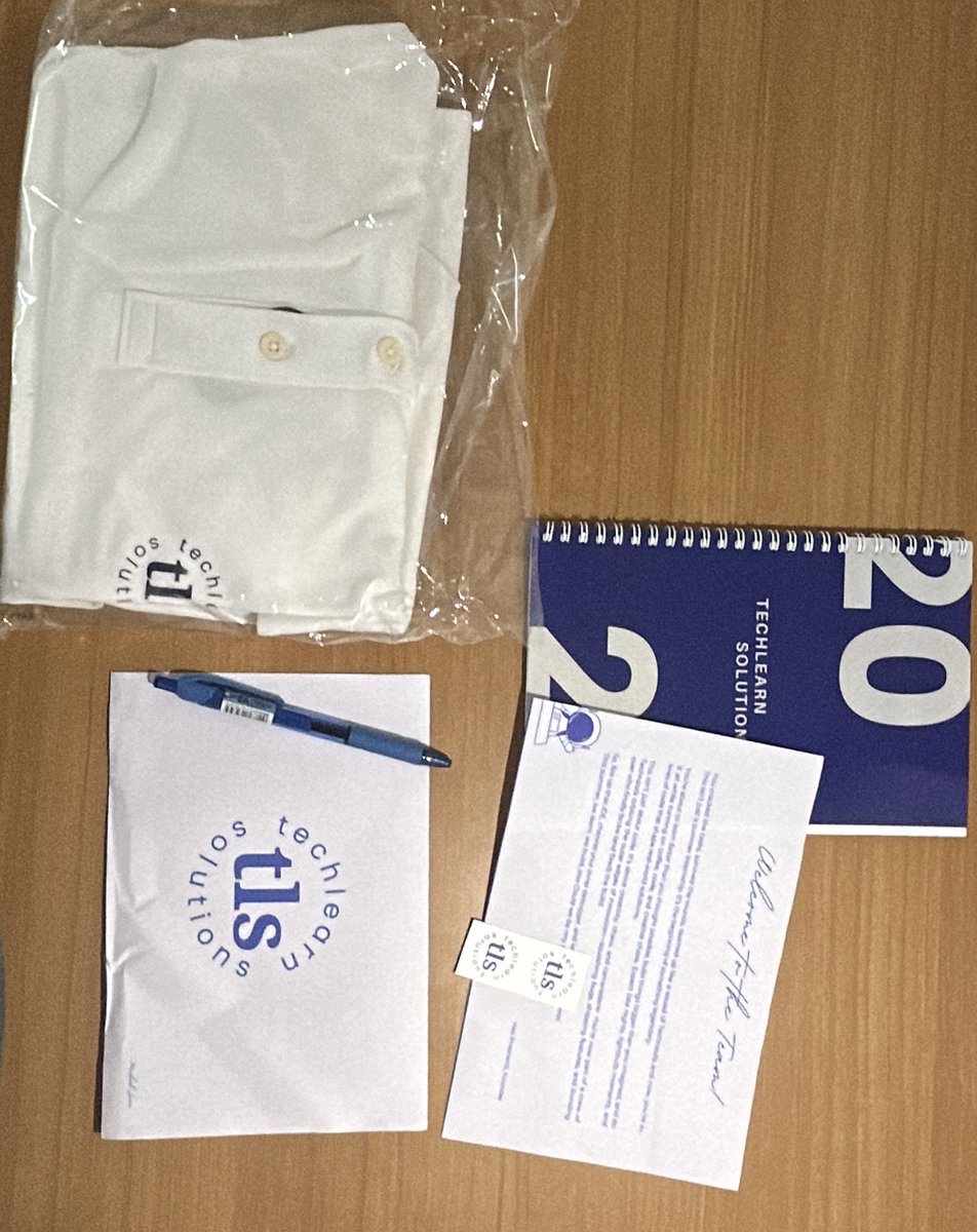 Maverickbitcode's tweet image. Had a fantastic time at TeachLearn Solutions Huge thanks for the Internship Kit such a thoughtful gesture! "Once a Technaut, Always a Technaut. Proud to be one of them "
