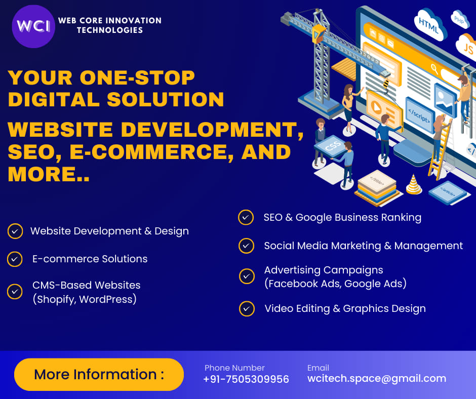 Web Core Innovation Technologies (@wcitech_space) / Posts / X