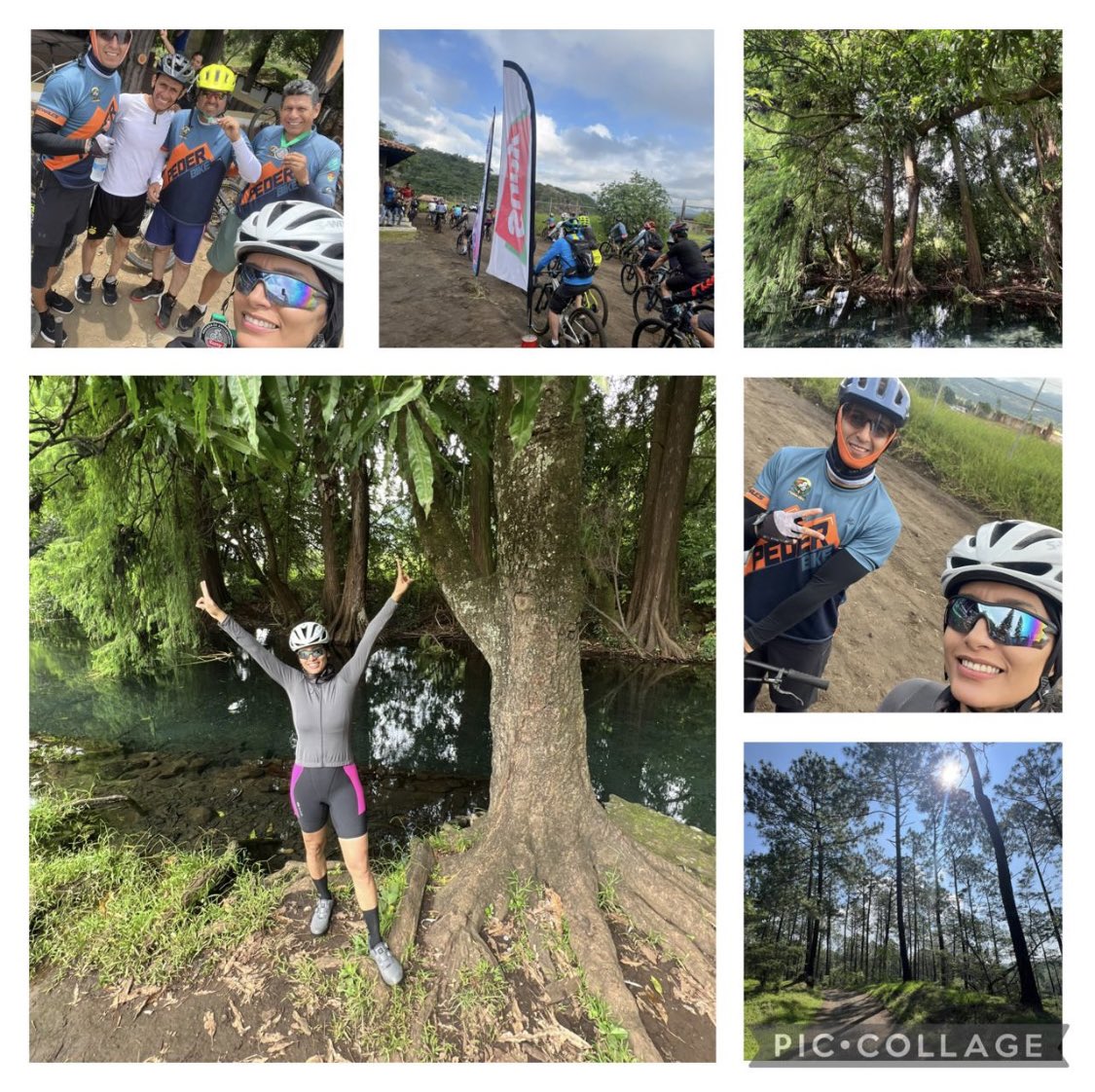 Naturaleza 
Paisajes
Bicicleta 
Ejercicio 
Buenas personas 

¿Que más puedo pedir?