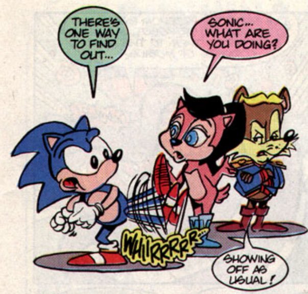 StH #2 (miniseries)|Apr ‘93| A: Shaw 85| W: Gallagher 84(🩷🖤🩵50) #84

Gotta say, that’s a somewhat goofy-almost meme worthy Sally face

-Radrey
#rally4sally #sallyacorn #SonicTheHedgehog