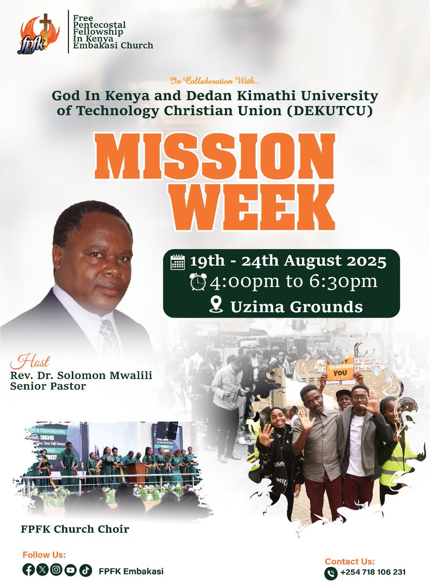 Romans 10:14
" How, then, can they call on the one they have not believed in? And how can they believe in the one of whom they have not heard? And how can they hear without someone preaching to them?"
We welcome you to a #MissionWeek of #crusade, door-to-door #evangelism.