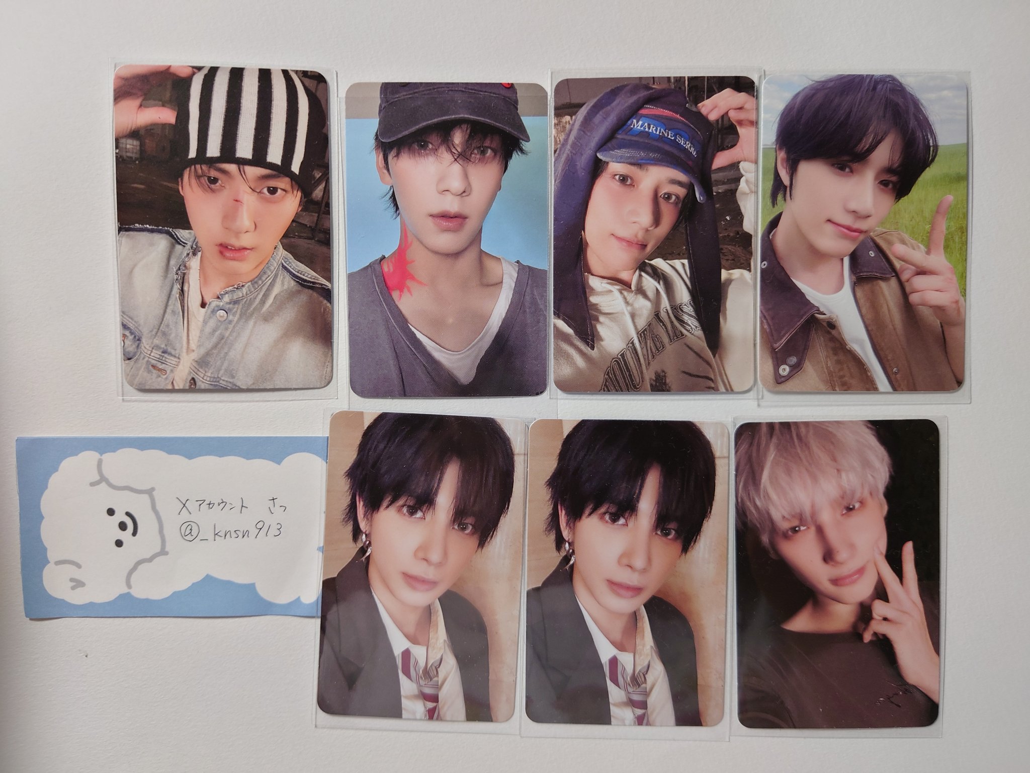 txt ボムギュ スビン weverse トレカ 2枚 TXT together Weverse album ボムギュ ② - メルカリ