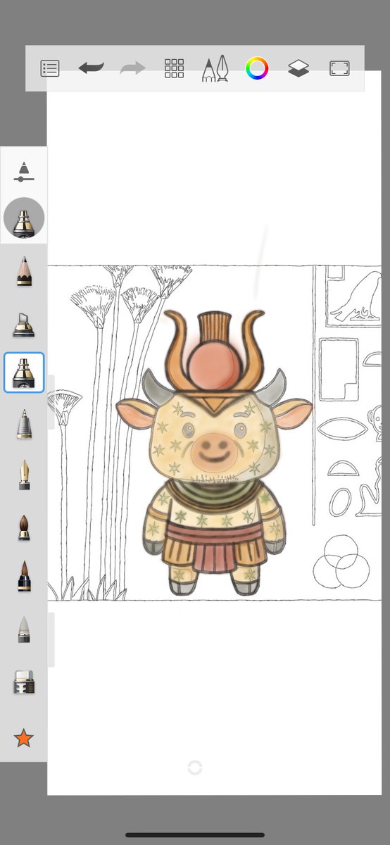 abake18_'s tweet photo. This piece of art is carefully sketched to support Lamumu✍️😍An ancient common god👑
#lamumu
#digitalart 
@lamumudotxyz @commondotxyz https://t.co/rxxa6E42UB