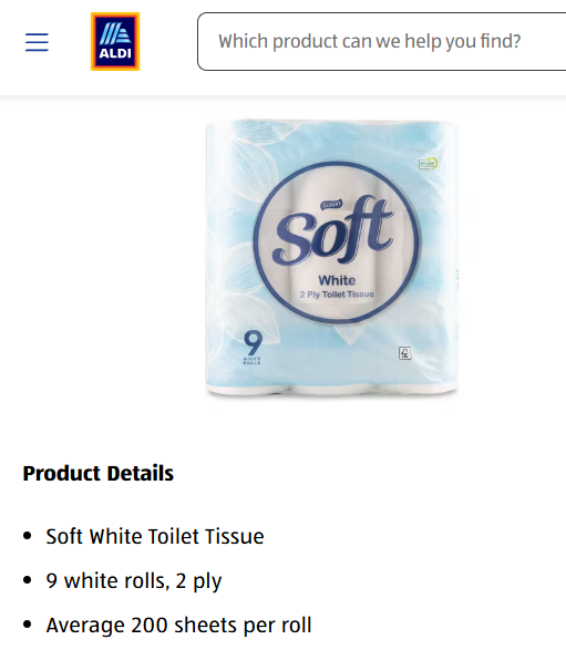 I dont know what is going on with these saxon Toilet Rolls a Aldi <a href="/Aldi_Ireland/">Aldi Ireland</a> but even though it says 2Ply on the side of the packet when opened they are only 1 ply and really thin!