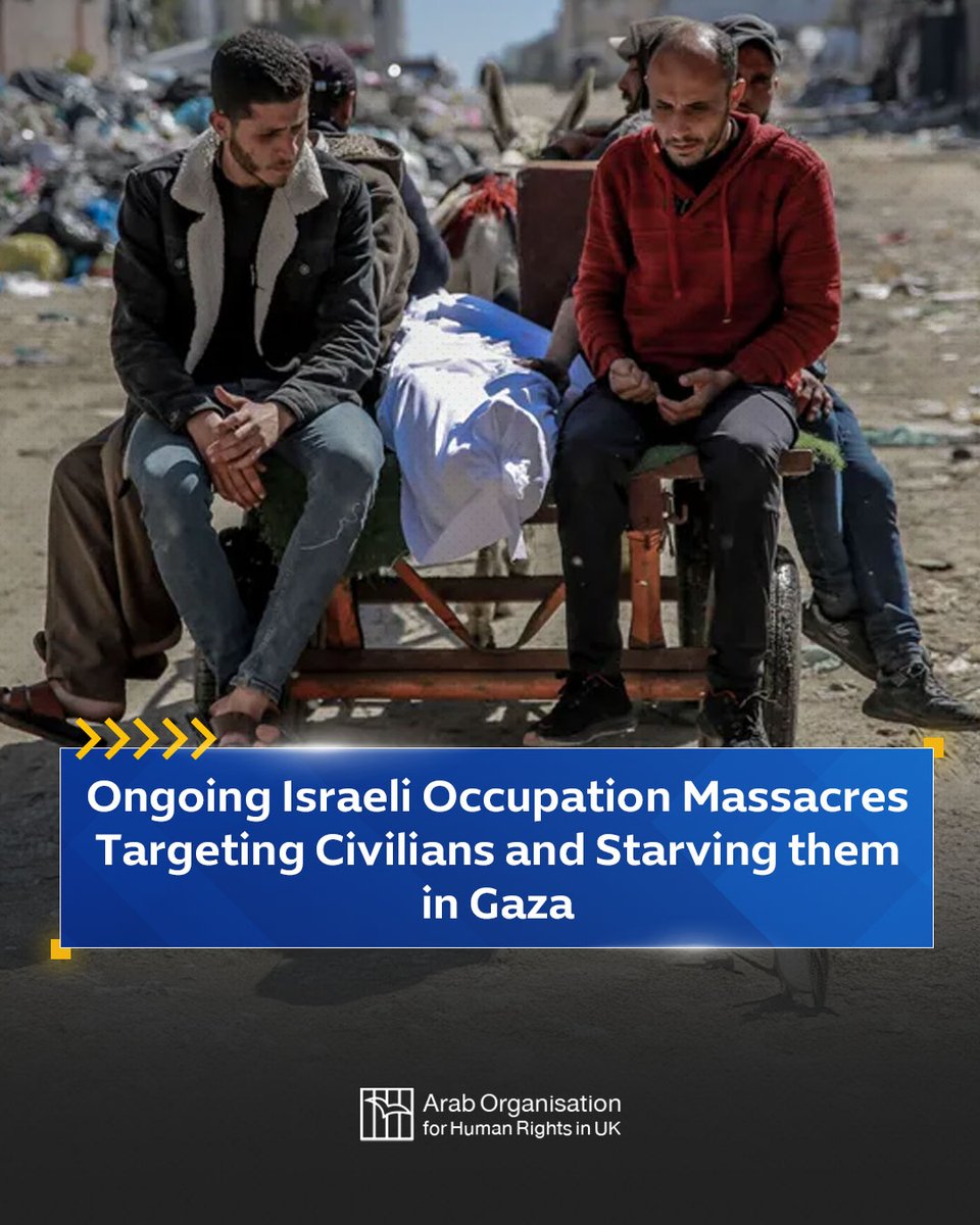 The horrific crimes against Palestinian civilians and the starving of the population in the Gaza Strip continue, with every hour passing reports of deaths and injuries caused by Israeli bombardments targeting residential neighbourhoods, the tents of displaced people, and areas