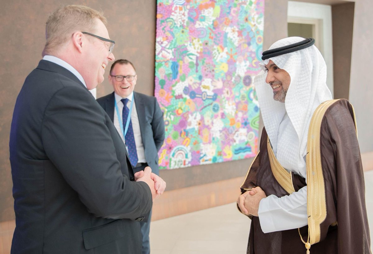 FahadAlJalajel's tweet image. كما التقيت برئيس المجلس التنفيذي  لمنظمة الصحة العالمية @WHO الأمين العام لوزارة الصحة والإعاقة والشيخوخة الأسترالية السيد بلير كوملي، وناقشنا أولويات الصحة العالمية، لتعزيز النظم الصحية وتوسيع نطاق الاستفادة من الابتكار الصحي للجميع.
#الصحة_العالمية

I also met with the @WHO’s…