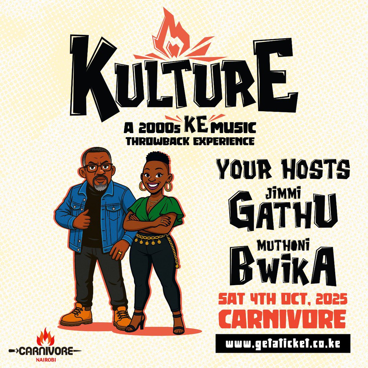 kULTUReEXP's tweet photo. The KULTURE line-up reveal is on. Officially announcing Mr Lenny, @Sanaipei_Tande, @kshakaofficial, and Others.
A 2000s Kenyan Music Throwback Experience.
🎟 Limited Early Bird Tickets at https://t.co/oInNjOqAG6

#KulturE254 #ItsInTheKulturE #KenyanThrowback https://t.co/sn76oMwDXO