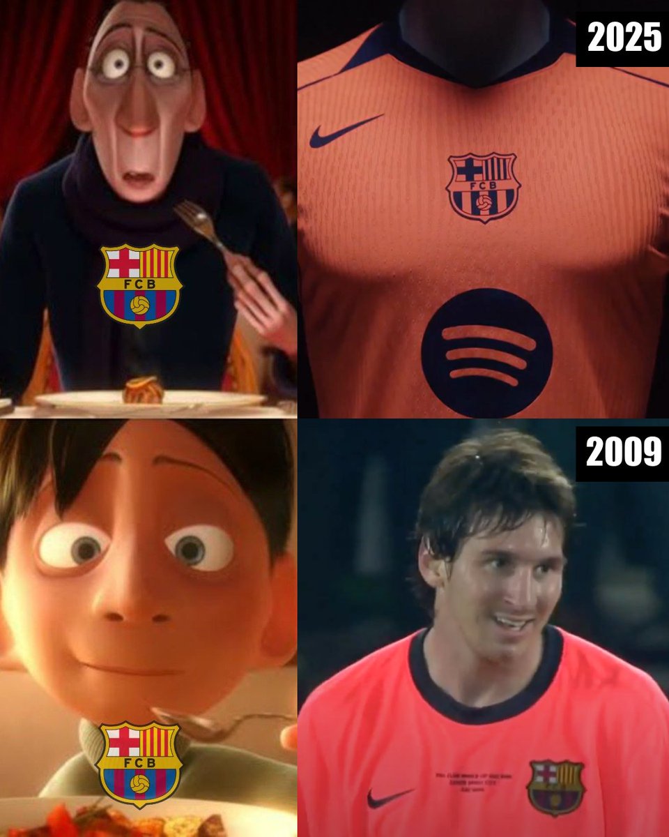 Y un día, el color naranja volvió al FC Barcelona. Como en 2009. Como en el año del sextete. GLORIOSO.