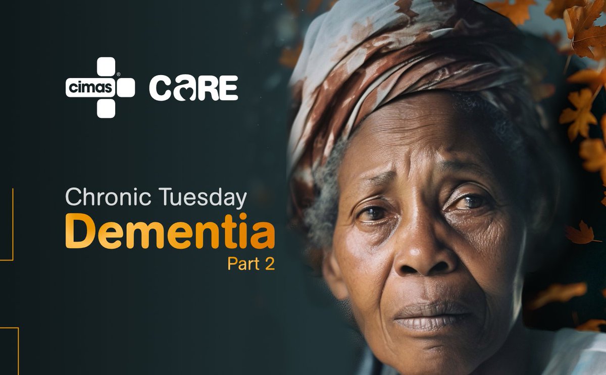 Chronic Tuesday: Dementia goes beyond memory loss. It’s a progressive condition with symptoms.

Today, we look deep into these symptoms to understand how they affect daily life for patients and families.

Learn More: cimas.co.zw/chronic-tuesda…