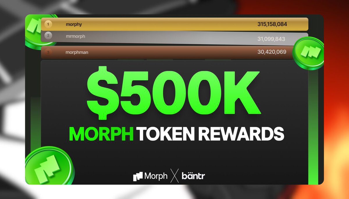 OMIMI (@decentralpapi) on Twitter photo . <a href="/Bantr_fun/">Bantr</a> is where you catch Morph early before the noise drowns it.
Campaigns live, rewards flowing, leaderboard still fresh. 
You yap, you climb, you get paid.
Don’t sleep then cry later.
I’m already in, don’t say I didn’t point you → beta.bantr.fun/?ic=1ZK3RIN . <a href="/Bantr_fun/">Bantr</a> is where you catch Morph early before the noise drowns it.
Campaigns live, rewards flowing, leaderboard still fresh. 
You yap, you climb, you get paid.
Don’t sleep then cry later.
I’m already in, don’t say I didn’t point you → beta.bantr.fun/?ic=1ZK3RIN