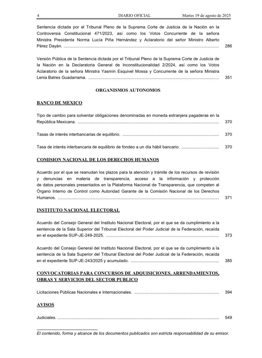 Orden Jurídico Nacional tweet media