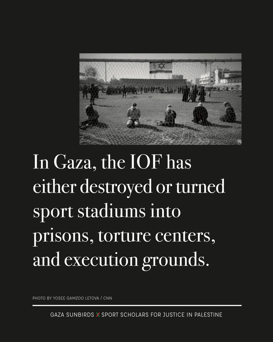 Sport Scholars for Justice in Palestine tweet media