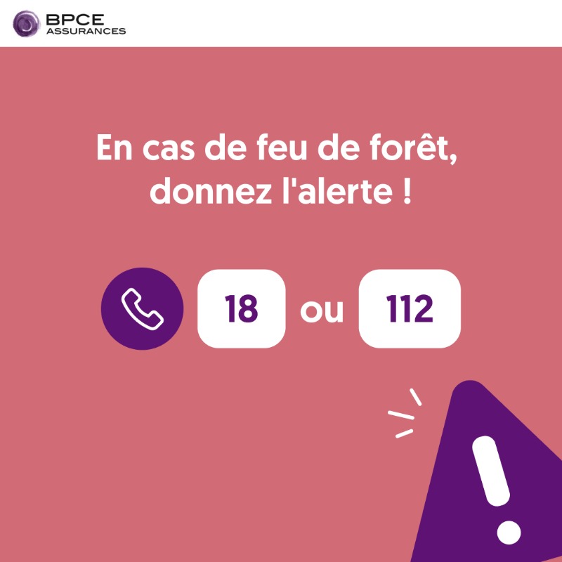 AssurancesBPCE's tweet photo. 🌍 Prévention des feux de forêt : des gestes simples peuvent tout changer 💪
 
En adoptant les bons comportements, nous pouvons collectivement éviter le pire. 🙌
 
Pour découvrir les réflexes à adopter, c’est ici ⤵️