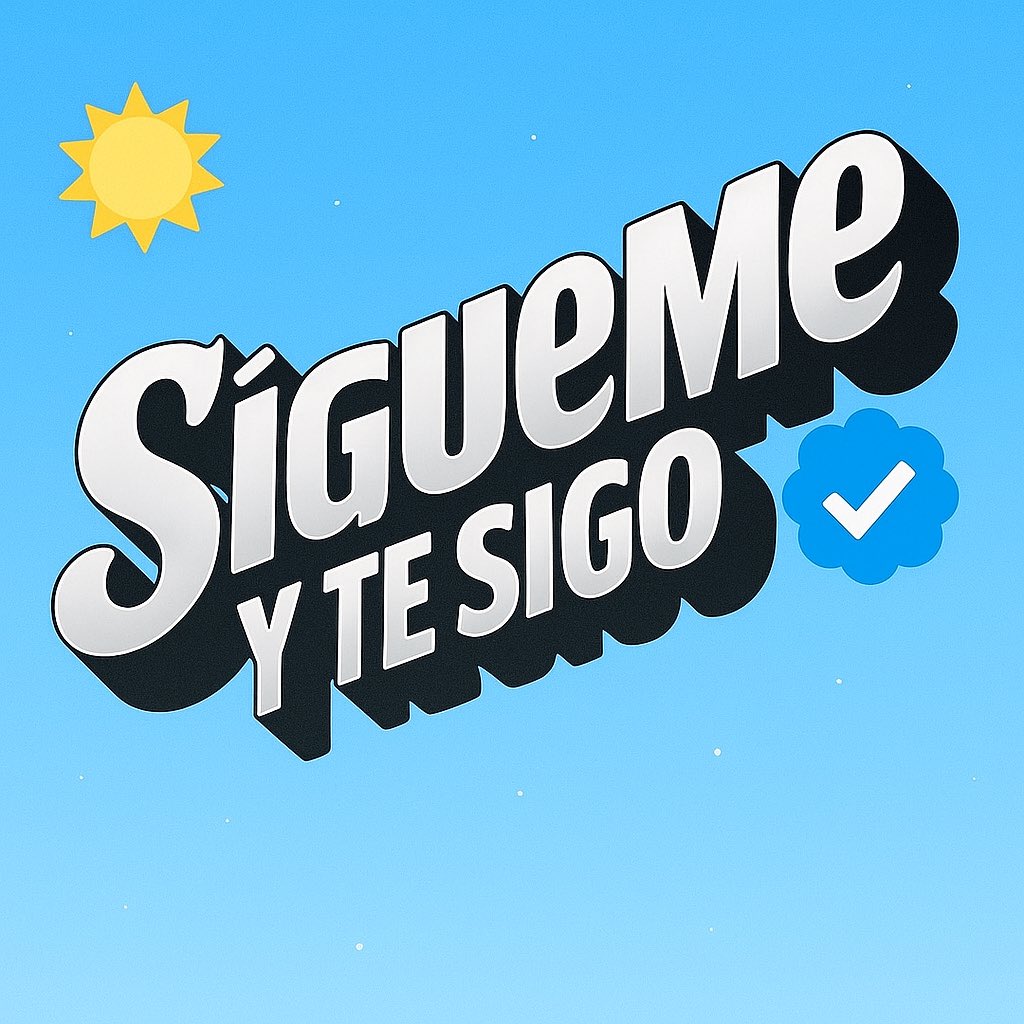 toonyTM's tweet image. MARATÓN DE SEGUIDORES PARA CUENTAS DE MENOS DE  1,000!!✨

Aumenta tus seguidores:

1. RT y FAV
2. Comenta para ser más visible
3. Toma la iniciativa de seguir
4. Regresa el seguimiento

⚡ Sigue los RT y comentarios ⚡
👽 Sigue a quien te siga 👽