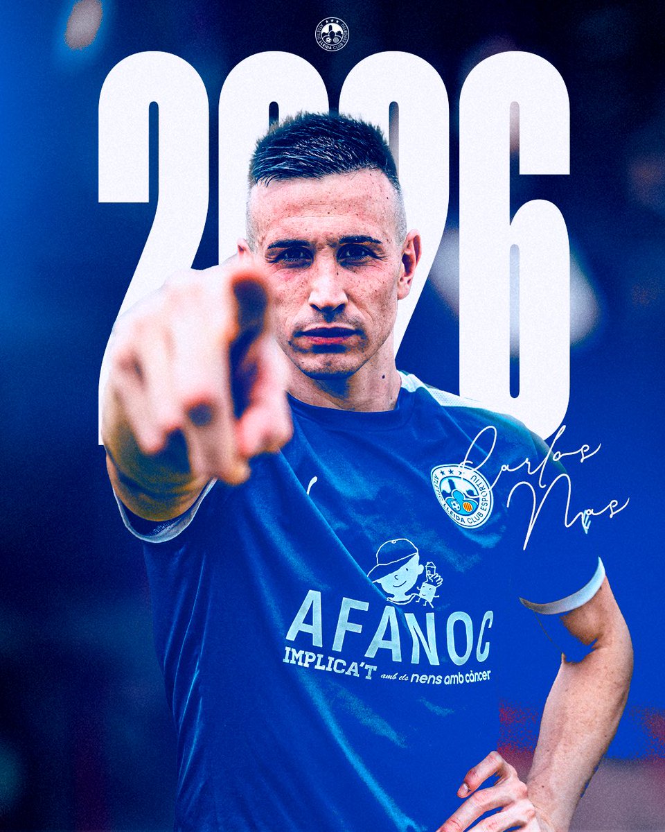 🆕 FITXATGE | Carlos Mas 2026

Arriba gol, arriba fam, arriba Carlos Mas.

El davanter centre d’Albacete de 25 anys s’incorpora a l’Atlètic Lleida després d’una temporada espectacular a l’Atlético Astorga, amb 18 gols en 30 partits (0,75 per partit), convertint-se en un dels
