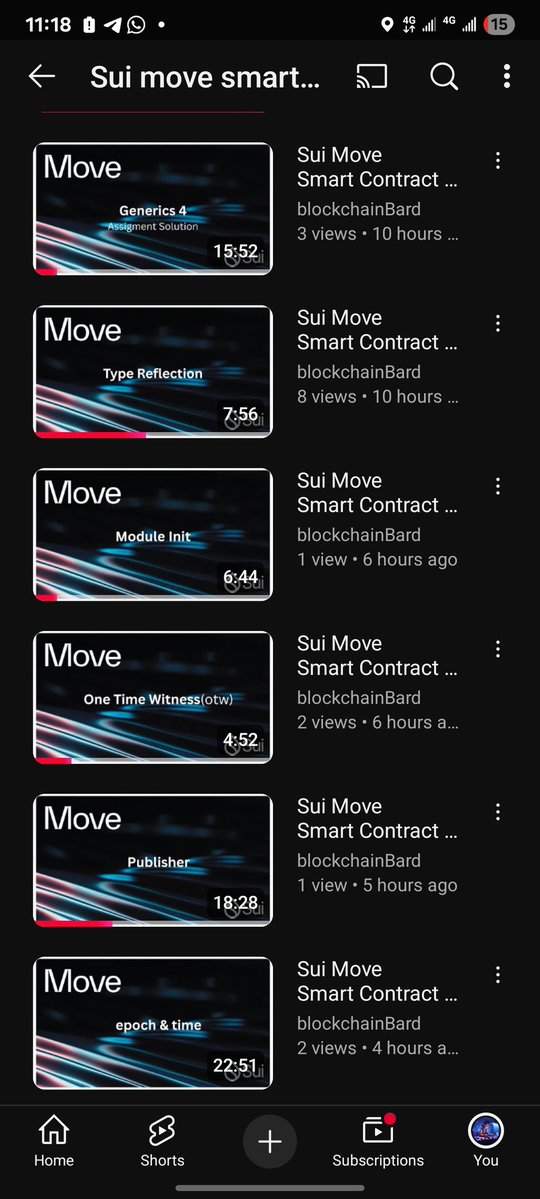 blockchainBard.Ai 🎭🔗 || Sui Move (@web3bard101) on Twitter photo Just added 7 more videos to the sui move smart contract development playlist
Playlist: youtube.com/playlist?list=…
<a href="/0xd34th/">death 🪖</a> <a href="/w_riches/">Will Riches</a> <a href="/ZibahTheCreator/">Zibah.sui 🪖🇬🇧🇳🇬</a> <a href="/Rainbowsdotsui/">Rainbows.sui | Jenny</a> Just added 7 more videos to the sui move smart contract development playlist
Playlist: youtube.com/playlist?list=…
<a href="/0xd34th/">death 🪖</a> <a href="/w_riches/">Will Riches</a> <a href="/ZibahTheCreator/">Zibah.sui 🪖🇬🇧🇳🇬</a> <a href="/Rainbowsdotsui/">Rainbows.sui | Jenny</a>