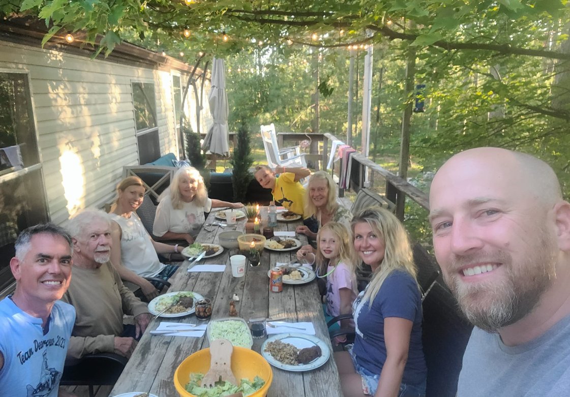 I wanted to share one of my favorite photos because today is world photo day! I love this photo because it combines two of my favorite things: Family and Summer! Share your favorite photos and the stories behind them in the comments!