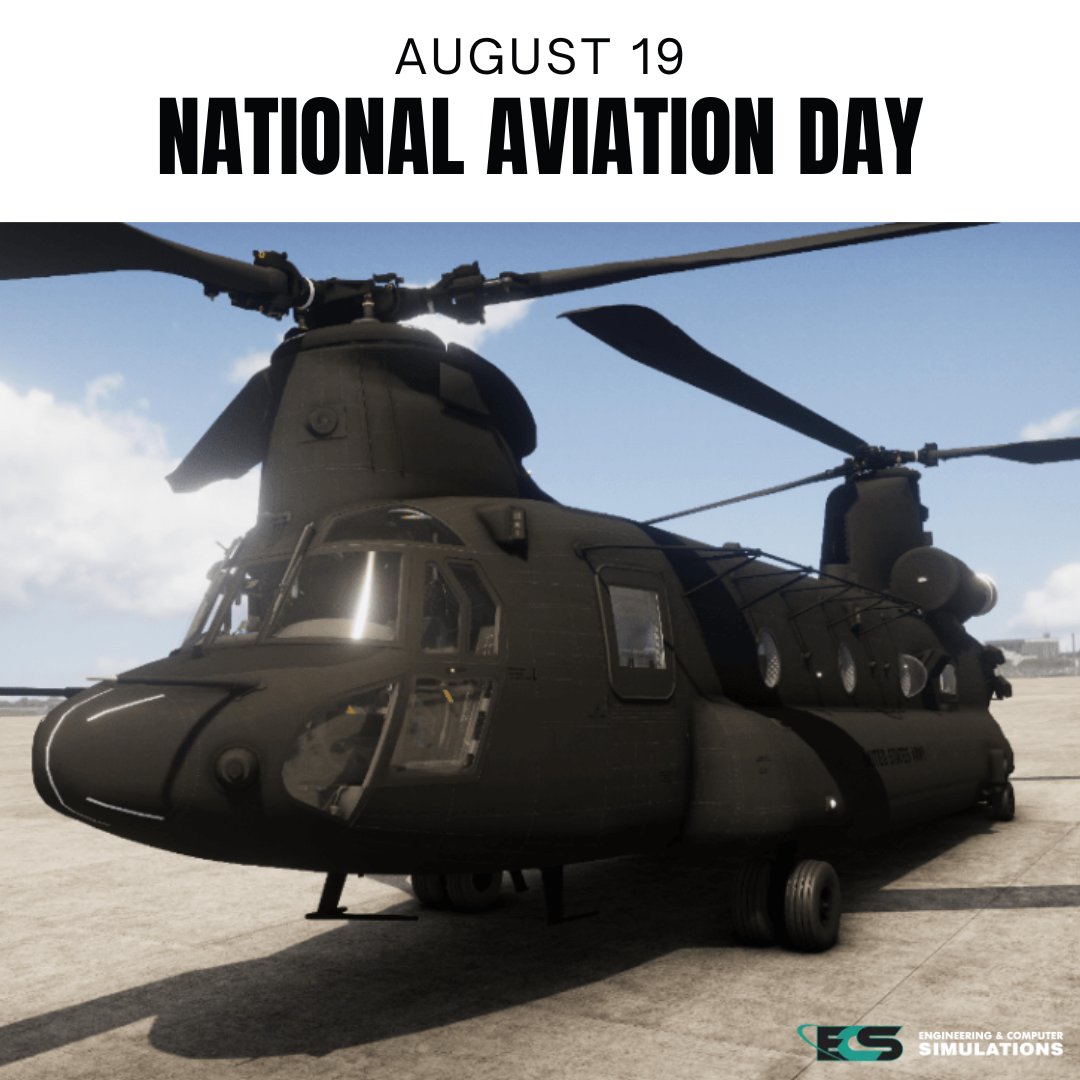 Happy #NationalAviationDay! We’re proud to support Army aviators and maintainers with tailored immersive aviation training solutions designed to elevate mission readiness.