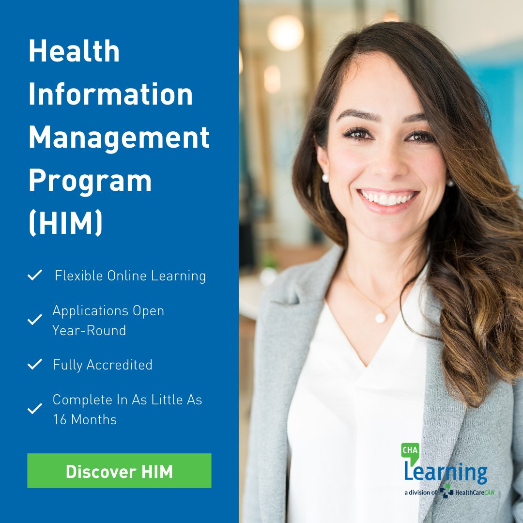Health Information Management (HIM) professionals play a key role in strengthening Canada’s health system through high-quality data and information. Start your career with the largest and most affordable HIM program in the country.

✔️ Applications open year-round
✔️ Flexible
