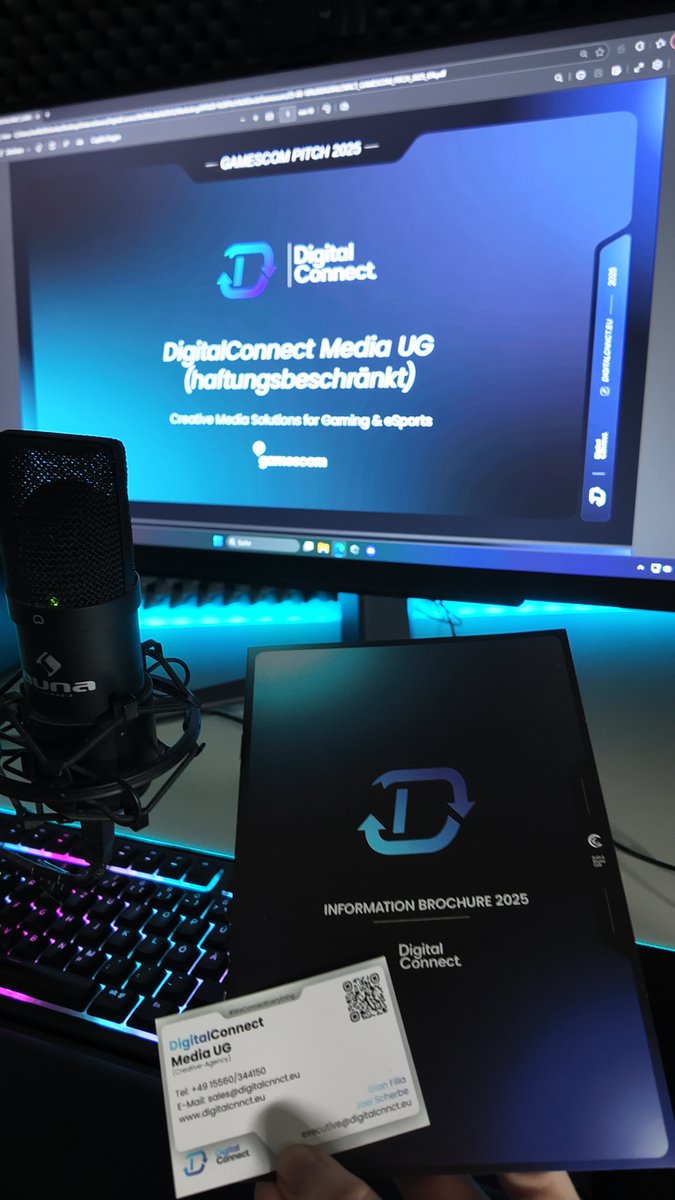 Our Managing Directors <a href="/JoelDGTC/">Joel S.</a> and <a href="/SniikzzStaff/">Gian</a> are making the final operational preparations. 👨‍💼

See you tomorrow in the Business Area of <a href="/gamescom/">gamescom</a> 2025 🔥