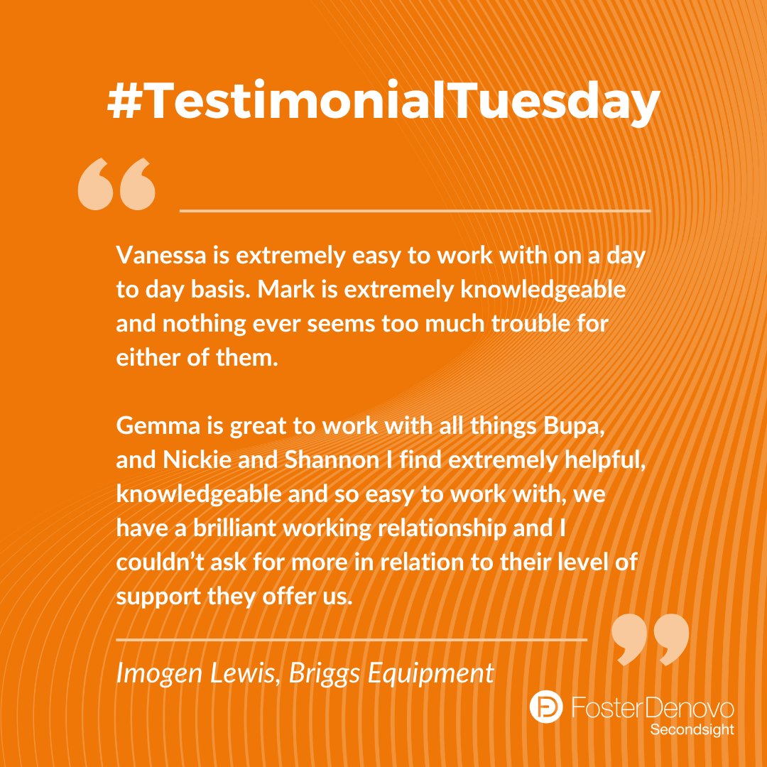 Imogen Lewis from Briggs Equipment highlights the outstanding support from our team this #TestimonialTuesday. 

We continue to make sure our partnerships are built on trust and care. 

#pensionsupport #employeebenefits #clientsupport #workplacewellbeing #testimonialtuesdays