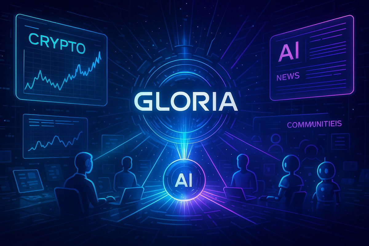 Every agent economy needs signals.
Every trader needs speed.
Every community needs clarity.
That’s what <a href="/itsgloria_ai/">Gloria_AI</a> gives you: Structured and Low-latency crypto intel.
<a href="/itsgloria_ai/">Gloria_AI</a> + $GLORIA