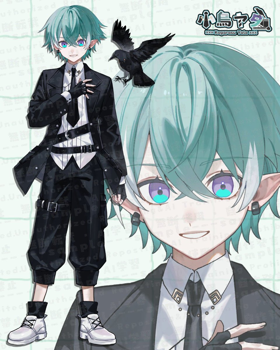 小烏ヤタ♠️🎞@無性別バーチャル使い魔 tweet media