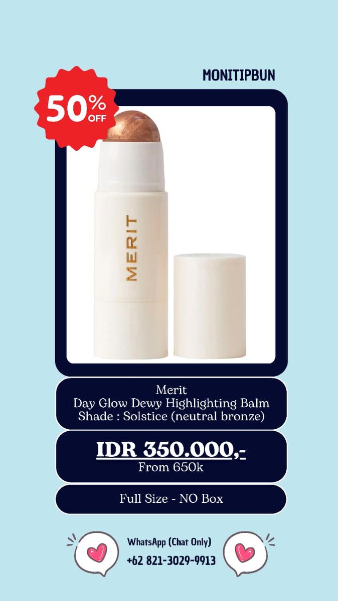 monitipbun's tweet photo. 🥰FLASH SALE🥰

Itemnya sudah otw ke Indonesia yaa.

- Full payment
- Pemesanan hanya via WhatsApp Monitipbun (+62 821-3029-9913)
- Tidak menggunakan e-commerce manapun, pengiriman secara manual via Lion Parcel
- Pengiriman lokal bersamaan dengan PO Juli https://t.co/qngnMMUpZa
