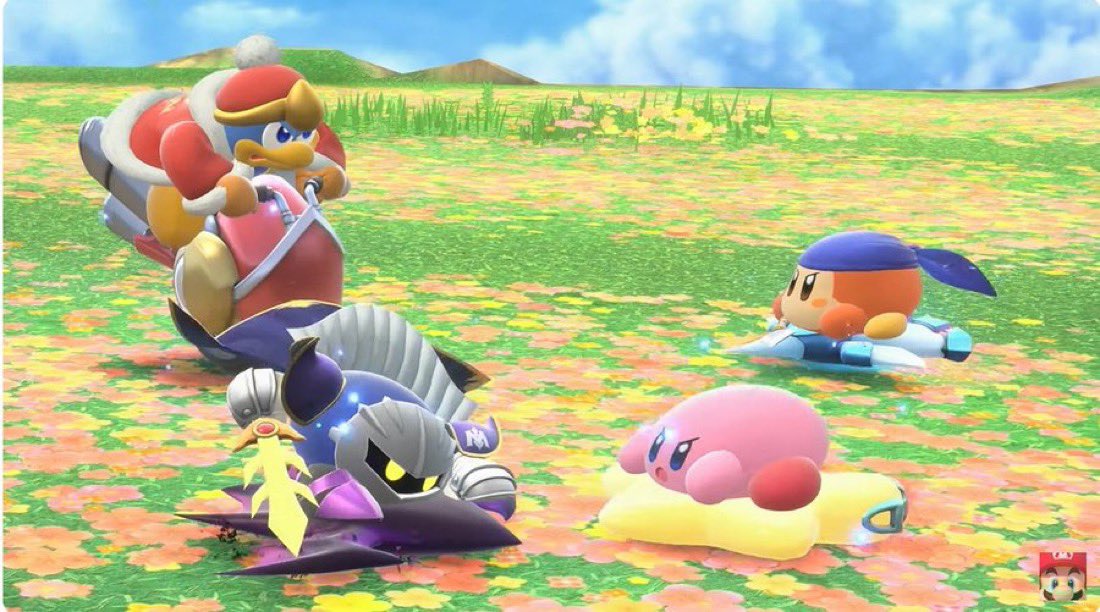 holy shit, Kirby characters in my Kirby game