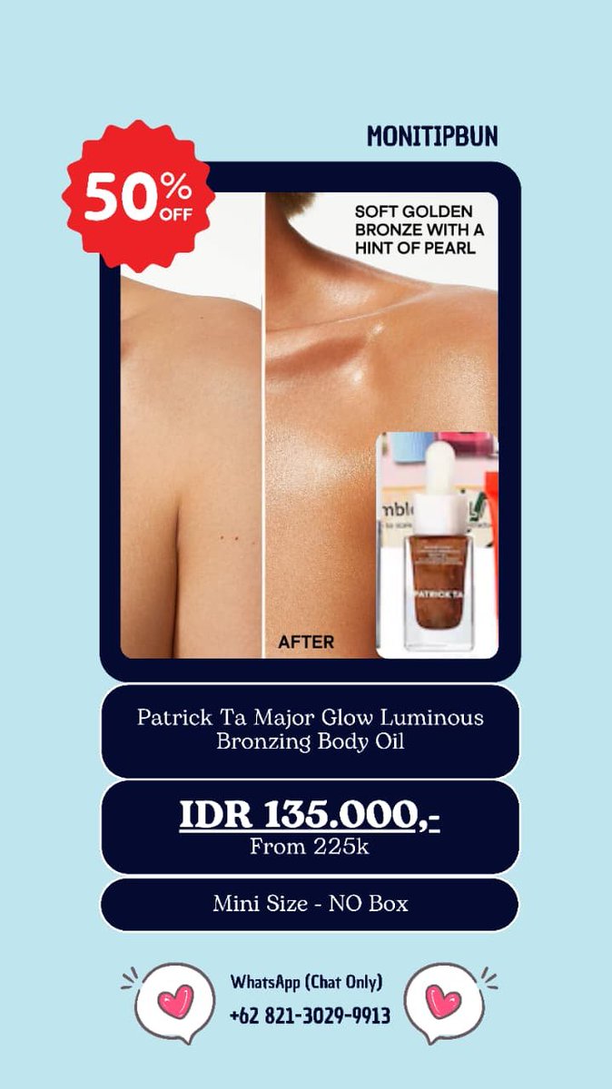 monitipbun's tweet photo. 🥰FLASH SALE🥰

Itemnya sudah otw ke Indonesia yaa.

- Full payment
- Pemesanan hanya via WhatsApp Monitipbun (+62 821-3029-9913)
- Tidak menggunakan e-commerce manapun, pengiriman secara manual via Lion Parcel
- Pengiriman lokal bersamaan dengan PO Juli https://t.co/qngnMMUpZa