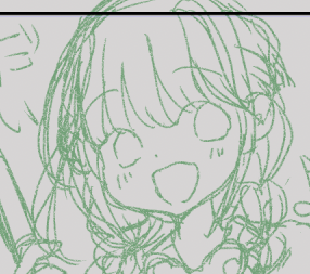 描き始めました 