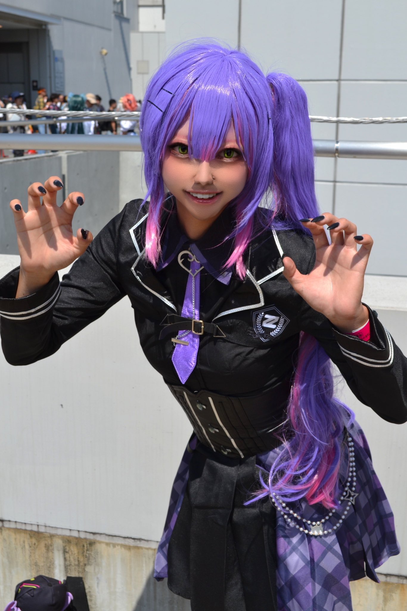 常闇トワ　コスプレ　ホロライブ Amazon.co.jp: [milky time] ホロライブ 常闇トワ コスプレ 地雷