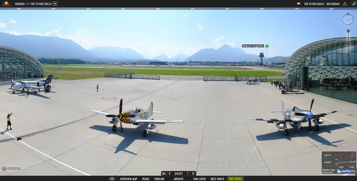 SirListenalot's tweet photo. #BE30 #N497RB & #P51's #N7TF, #N98CF at Salzburg, Austria 😍 https://t.co/bYjxfOEPWp