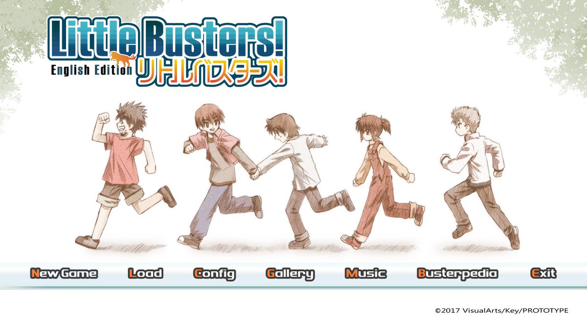 Now reading Little Busters!