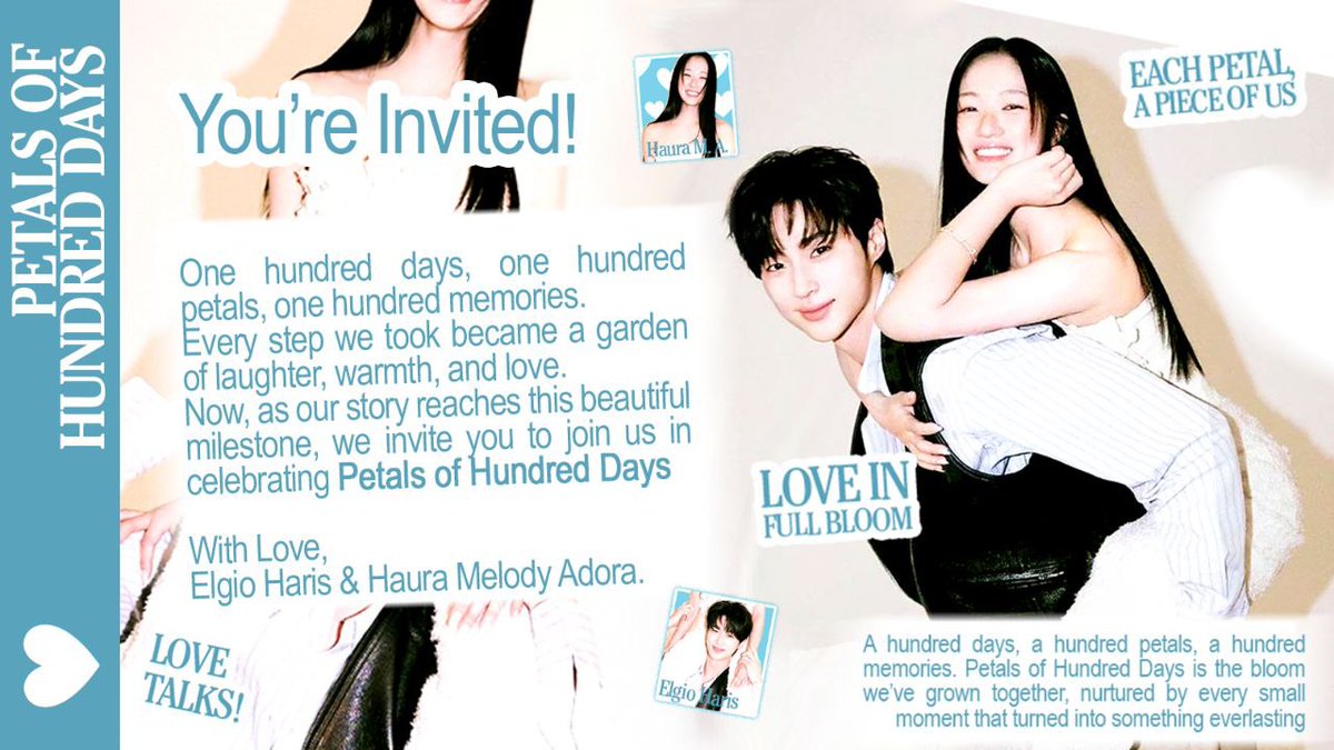 Dear, <a href="/Byeopn/">Hyedyoon's.</a>. This is a place to be celebrated, tossin’ many things we’ve been through—an invitation grove from the valley of silk, the flutter of wings sweeping as proof for today: “My Other Half, It’s Our Day!” 🍀🪽