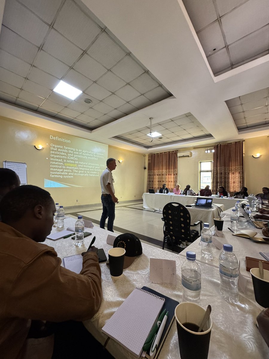 HGTRwanda's tweet photo. ✨Happening now✨ HGT Rwanda, in collaboration with Rijk Zwaan (RZ) and PUM, is conducting an organic farming training program. This initiative united HGT personnel from Rwanda, Burundi, and Kenya, alongside key stakeholders including the RAB, Educational institutions and farmers https://t.co/q2z5eNCXWP